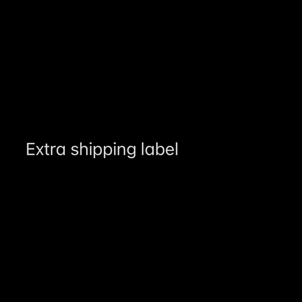 Extra shipping label